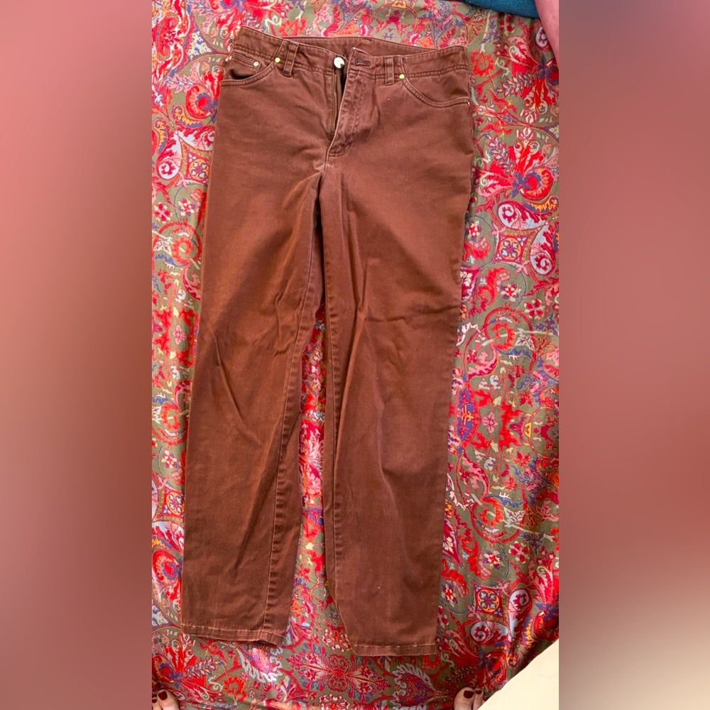 Ralph Lauren Chocolate Straight Leg Jeans relaxed